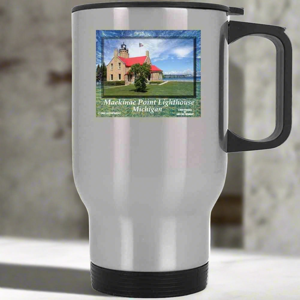 Mackinac Island Lighthouse Mug Collection - Smiling Wombat