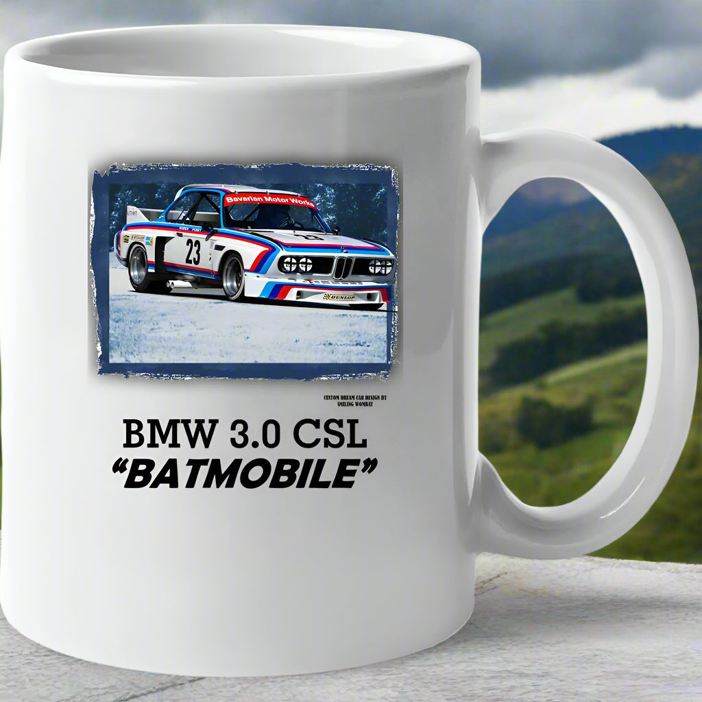 BMW 3.0 CSL - Known as the "Batmobile' - Mugs Collection - Smiling Wombat