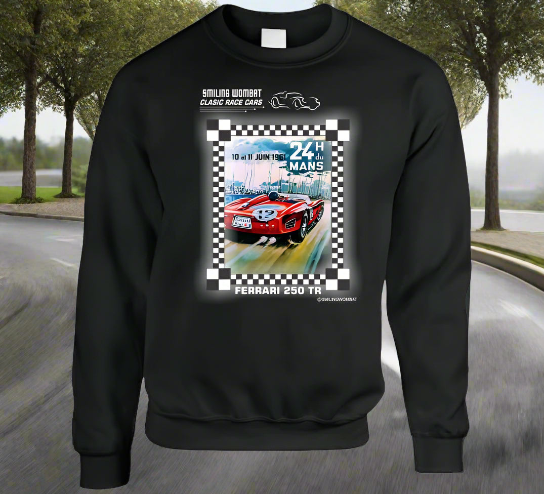 Ferrari Testarosa - 1961 Le Mans - Shirt Collection - Smiling Wombat