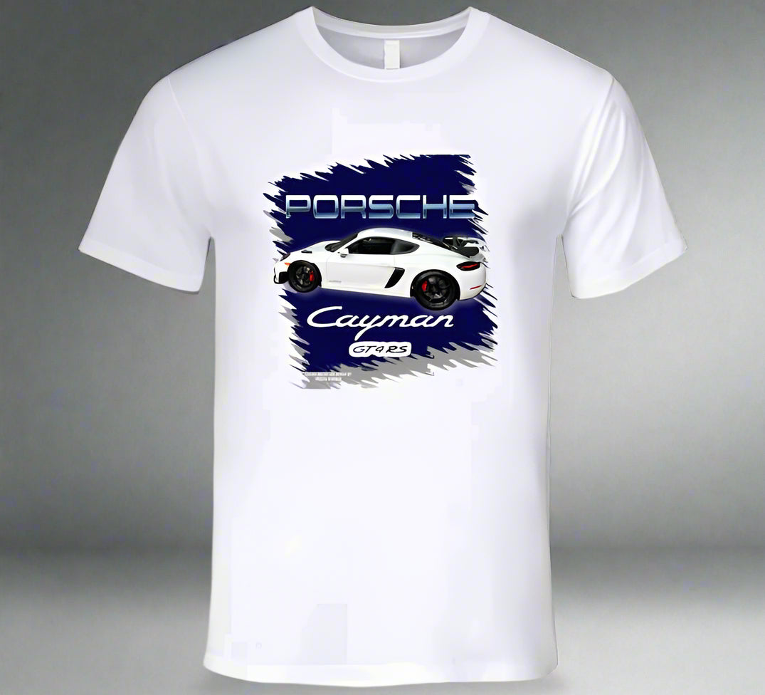 Porsche Cayman GT4 RS Shirt Collection - Smiling Wombat