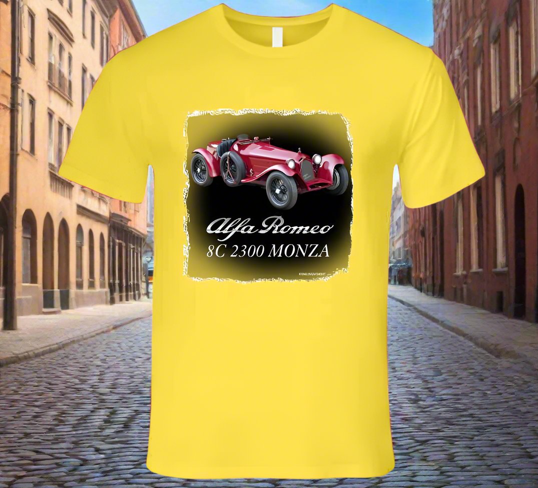 Alfa 8c2300 Shirt Collection - Smiling Wombat
