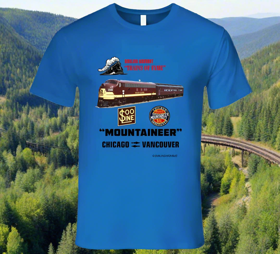 Soo Line Railroad "Mountaineer" T-Shirt - Shopify
