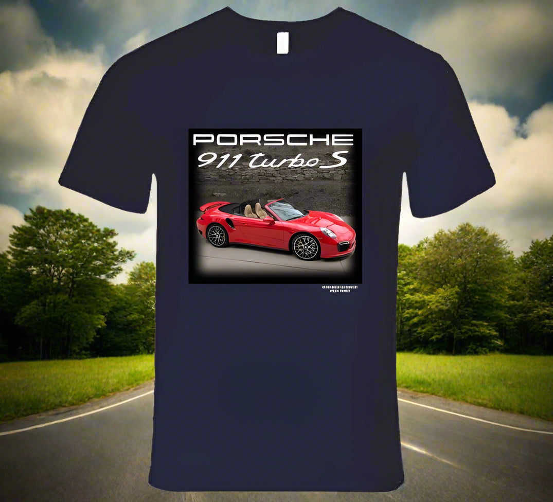 Porsche 911 Turbo S - -T-Shirt collection - Smiling Wombat