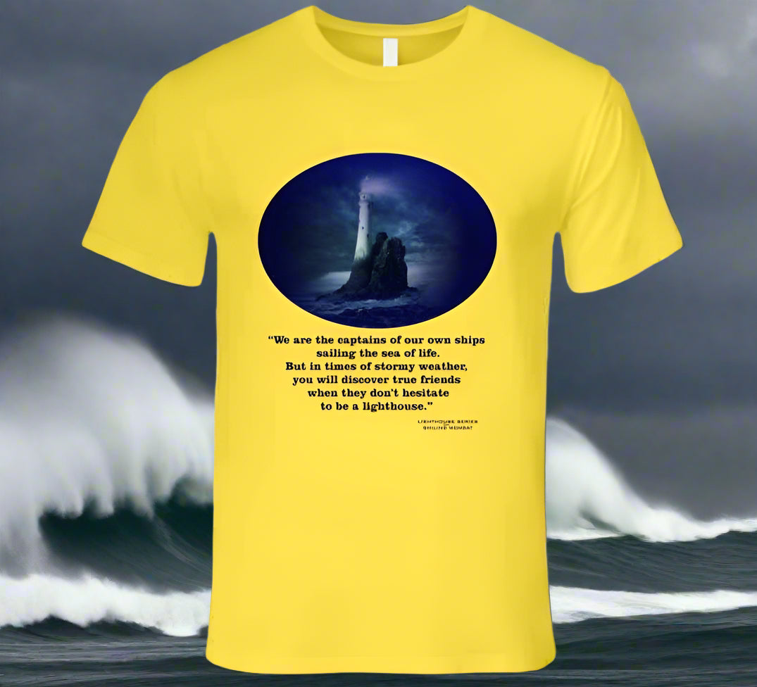 Lighthouse In Stormy Weather Shirt Collection - Shopify