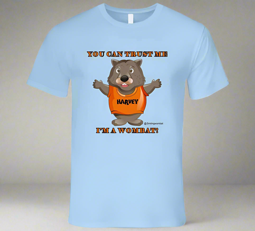 World Wombat Day - You Can Trust a Wombat! T-Shirt - Smiling Wombat