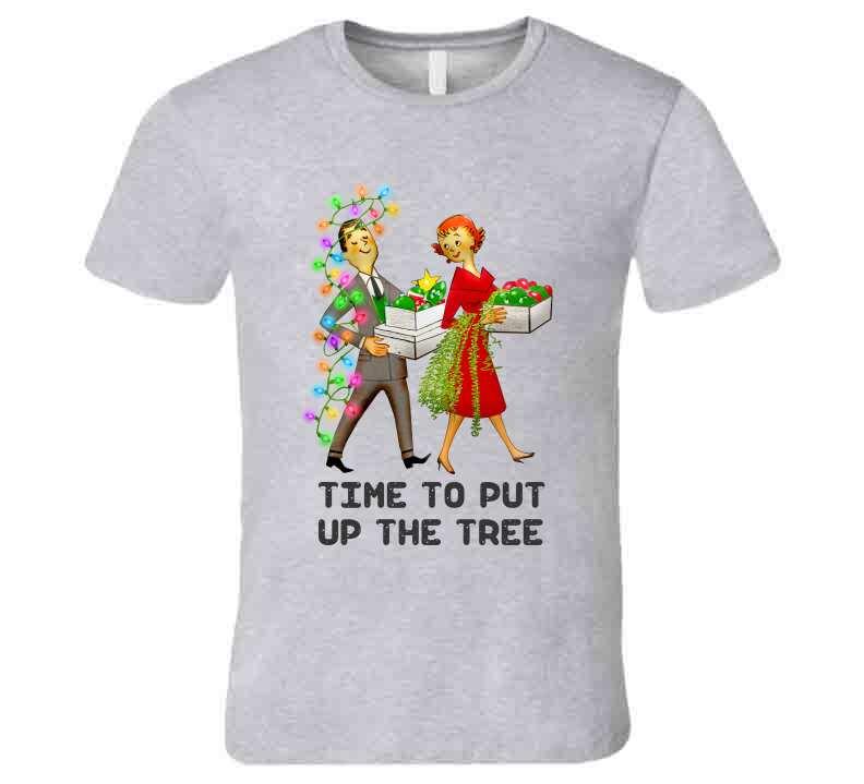 Christmas Tree Lights - for the Family Christmas Tree T-Shirt - Smiling Wombat