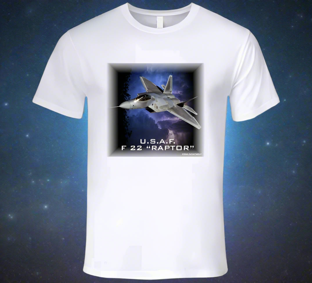 F 22 "Raptor" - Shirt Collection - Smiling Wombat