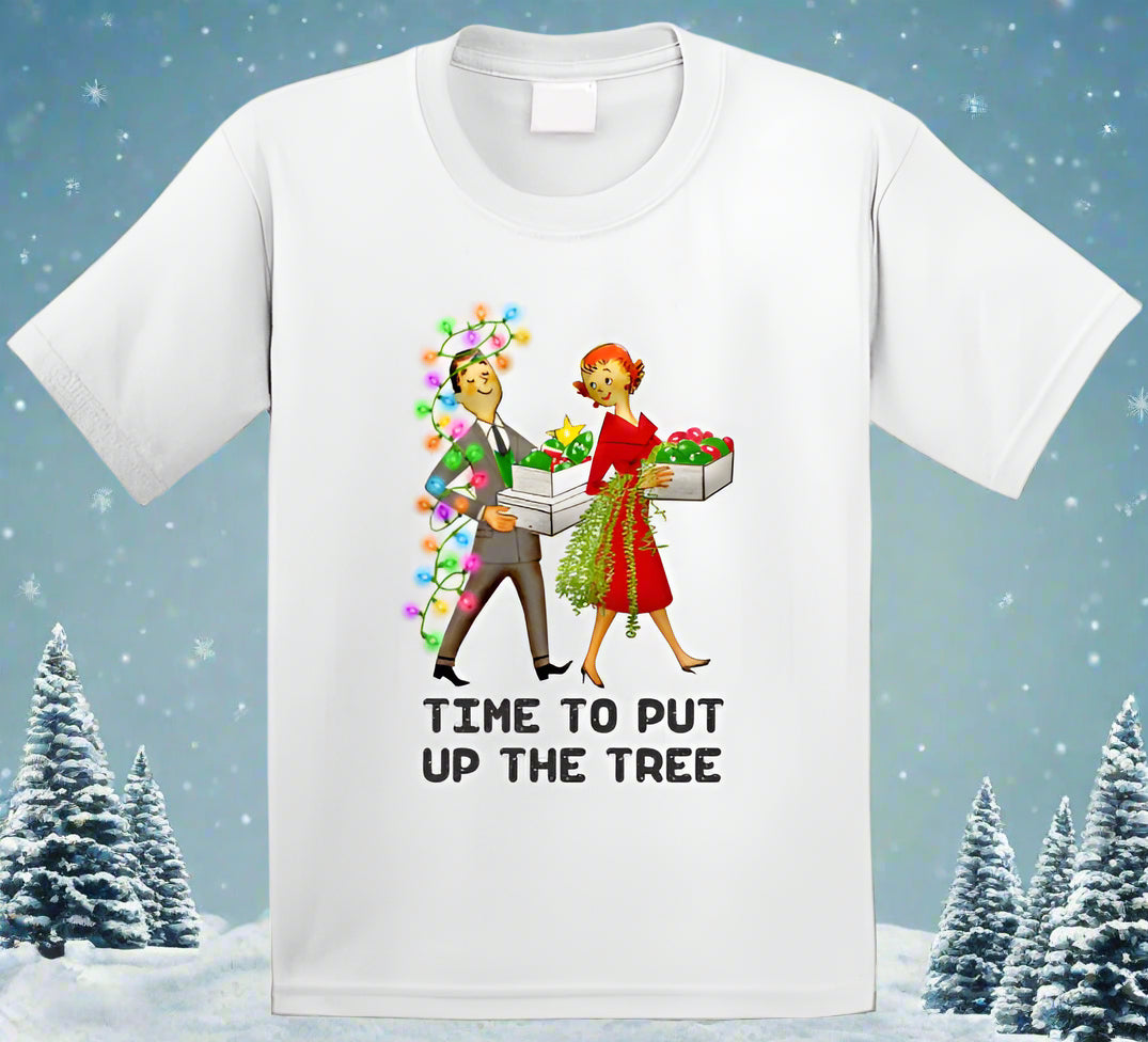 Christmas Tree Lights - for the Family Christmas Tree T-Shirt - Shopify