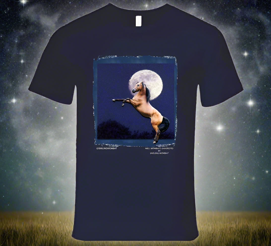 Majestic Rearing Horse collection - T-Shirts - Smiling Wombat