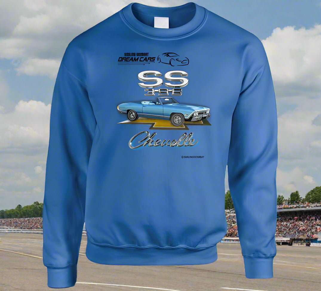 SS396 Chevelle Classic American Muscle Car - Smiling Wombat