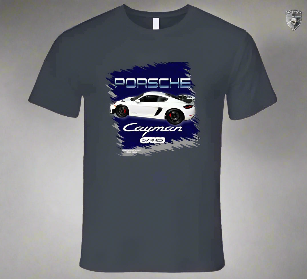 Porsche Cayman GT4 RS Shirt Collection - Smiling Wombat