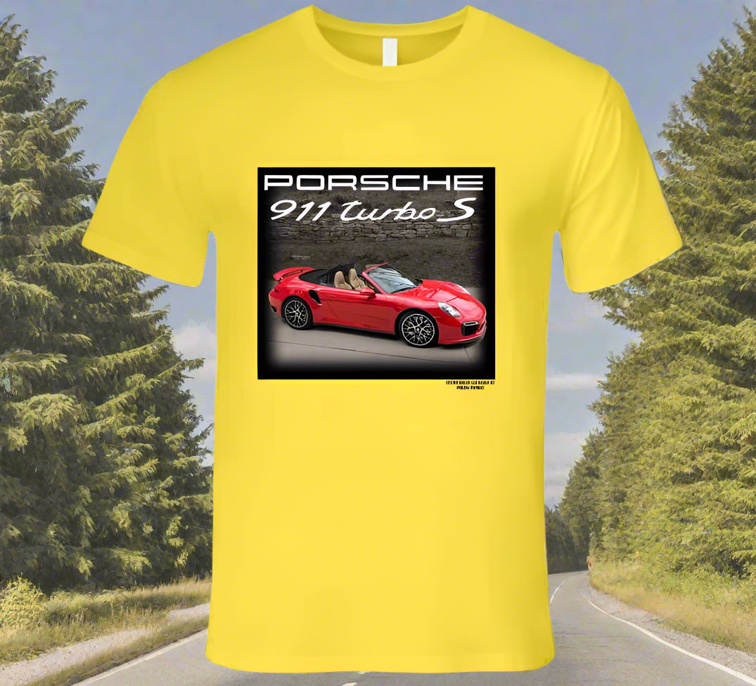 Porsche 911 Turbo S - -T-Shirt collection - Smiling Wombat