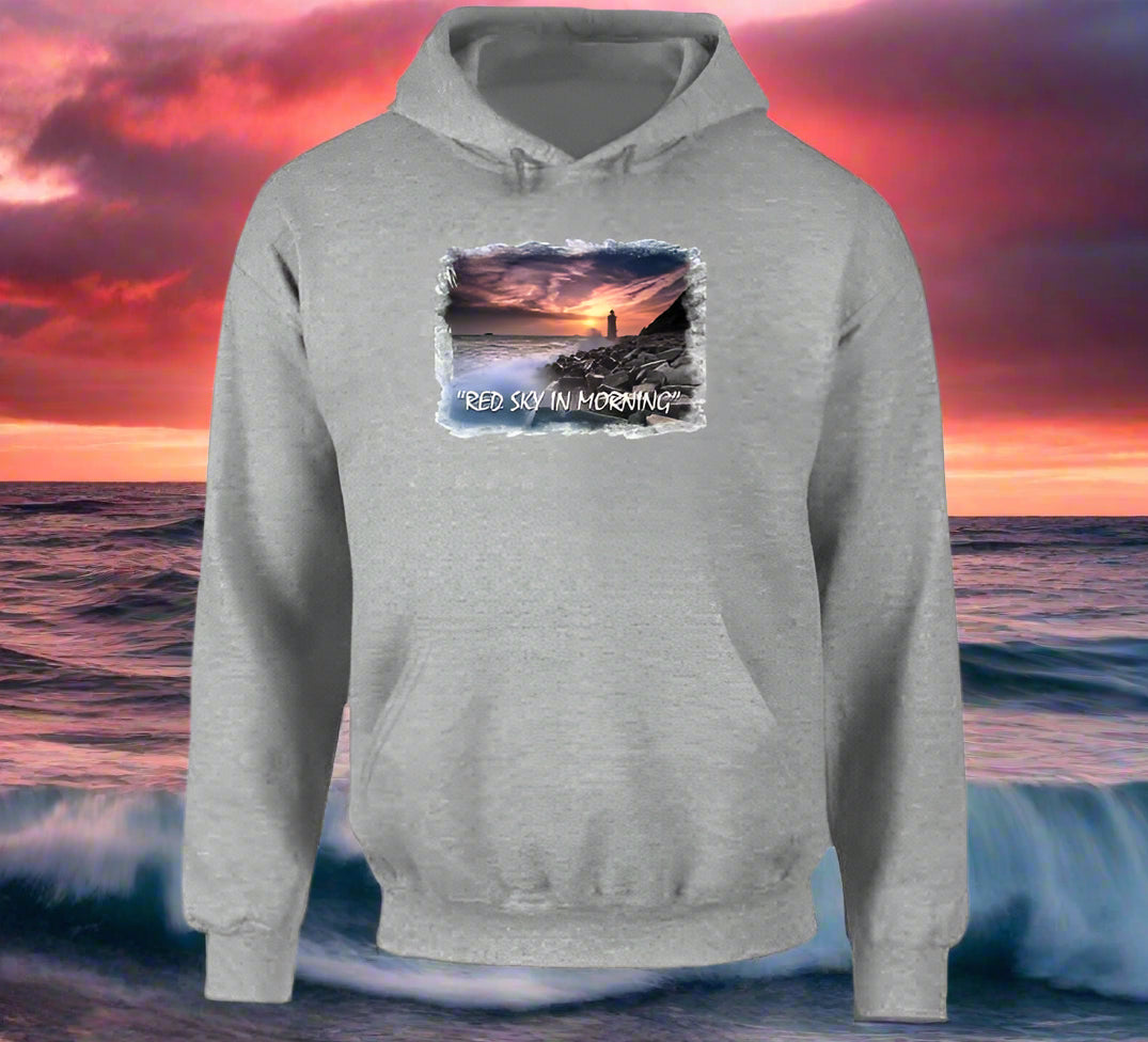 Red Sky In Morning T-Shirt and Sweatshirt Collection - Shopify