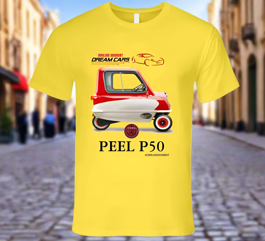 The Peel P50 - T-Shirt - Smiling Wombat