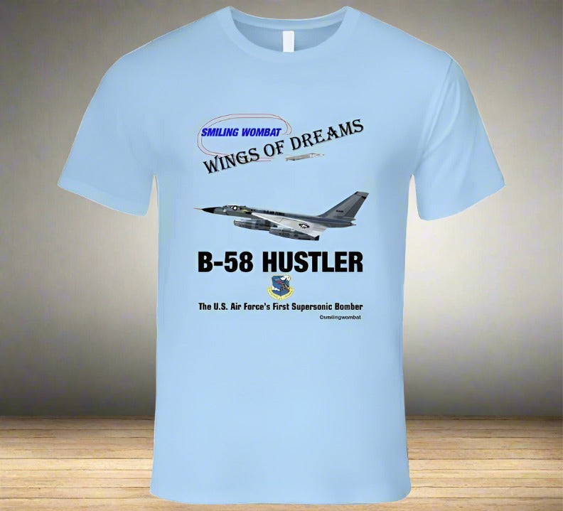 B58 Hustler Bomber T Shirt - Shopify
