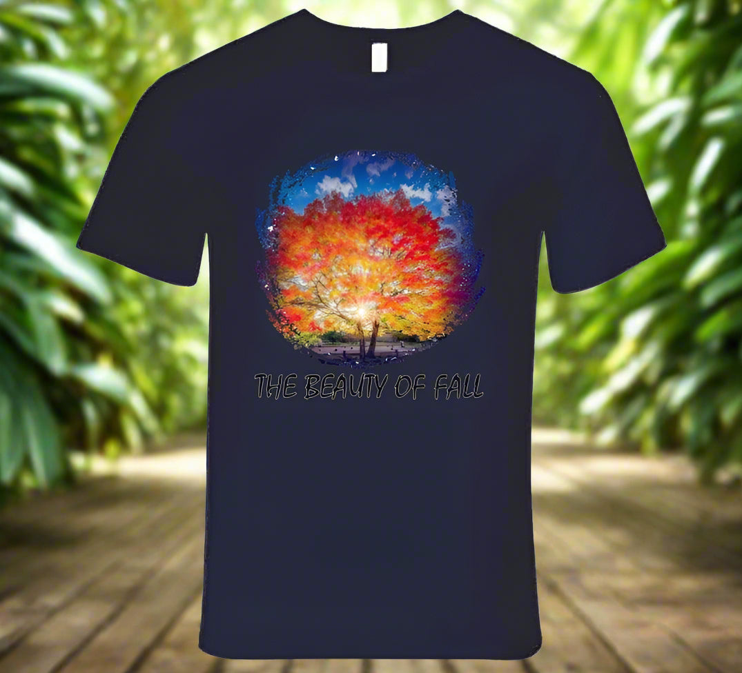 Beauty Of Fall T-Shirt and Sweatshirt collection - Smiling Wombat