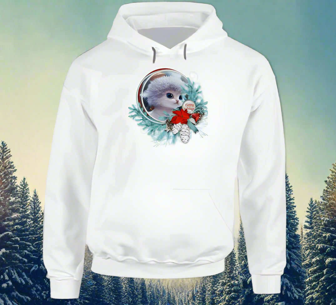 Happy Holiday Cat T-Shirt and Sweatshirt Collection - Smiling Wombat