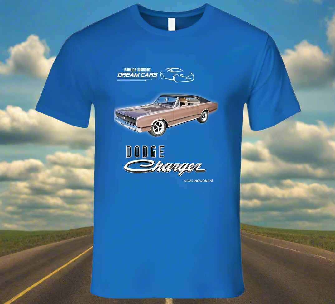 Muscle cars Dodge Charger - American Muscle - Smiling Wombat
