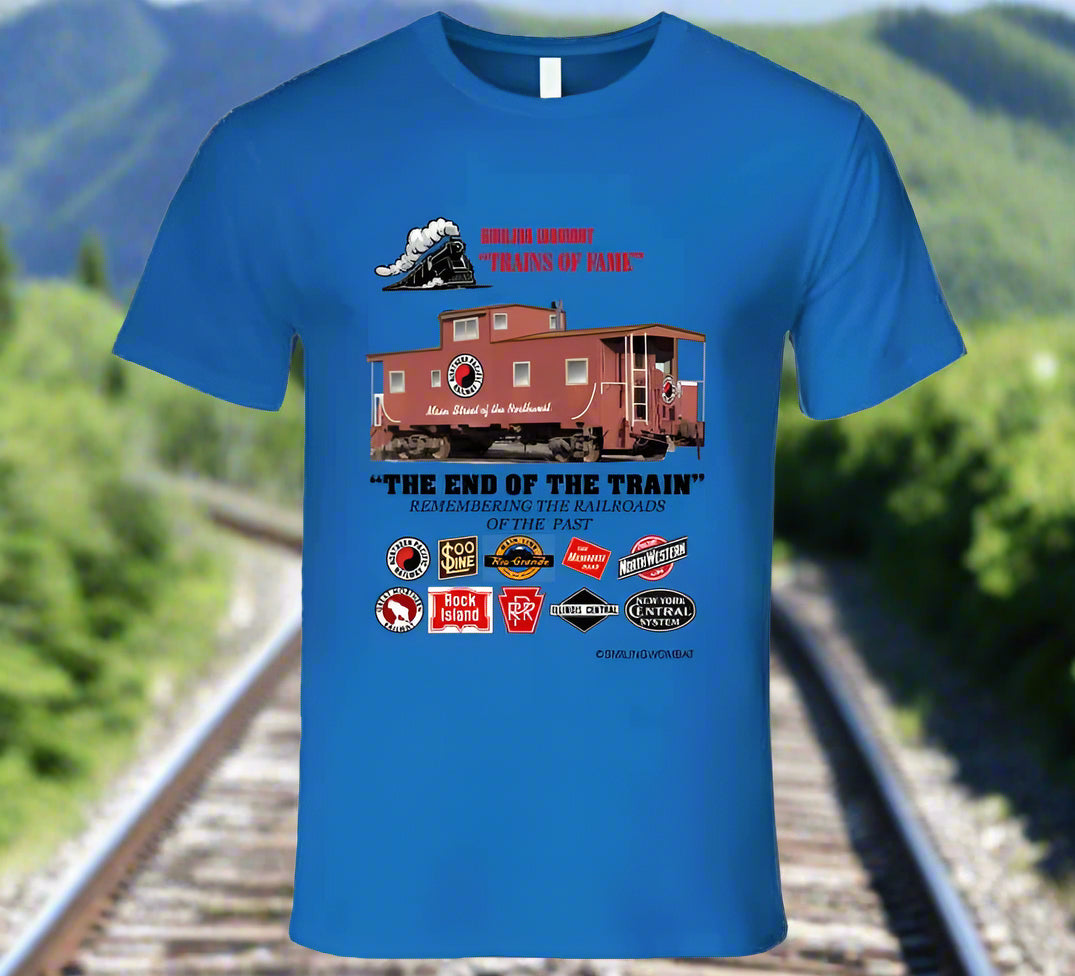 Railroad Fallen Flags "End of Train" T-Shirt - Shopify