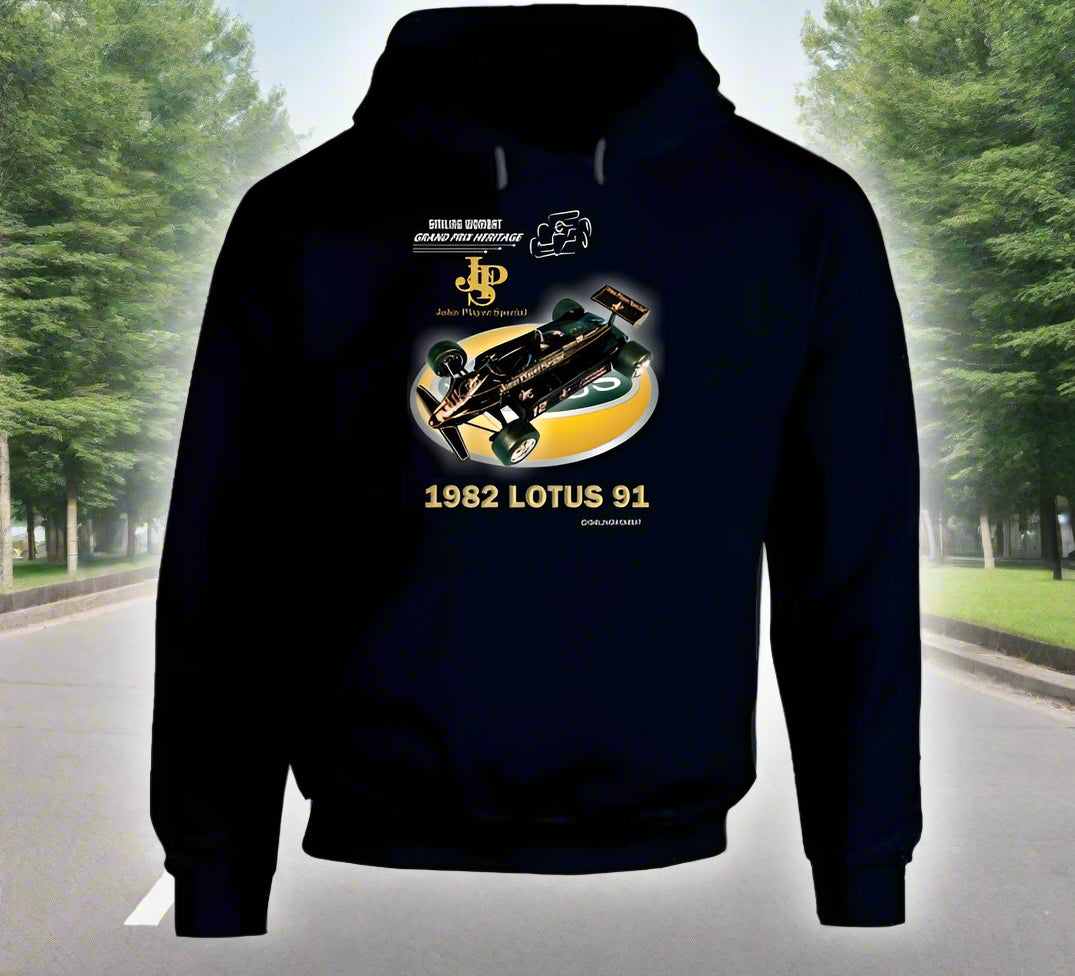 JPS Lotus 91 - T Shirts, Sweatshirts, and Hoodies - Smiling Wombat