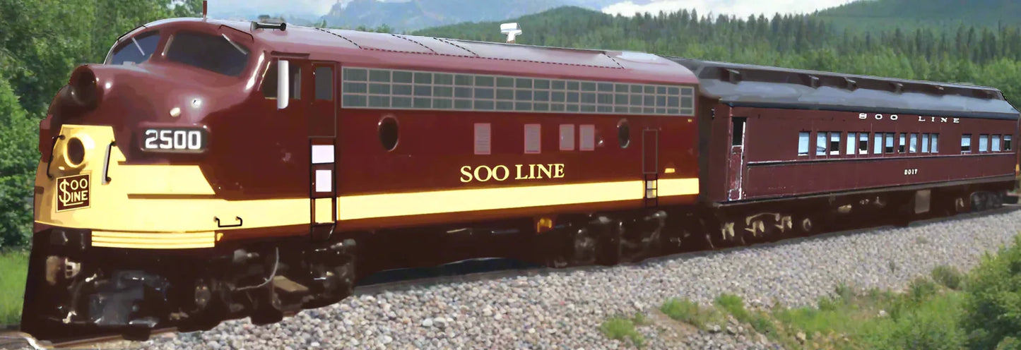 Soo Line Passenger Trains the "Mountaineer" Dark T-Shirt - Shopify