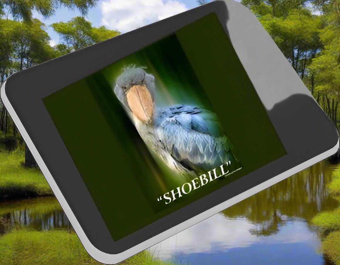 Shoebill Mouse Pad - Smiling Wombat