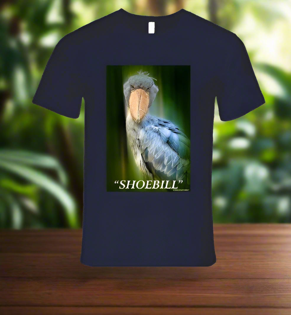 Shoebill Fantastic African Bird - Shirt Collection - Smiling Wombat