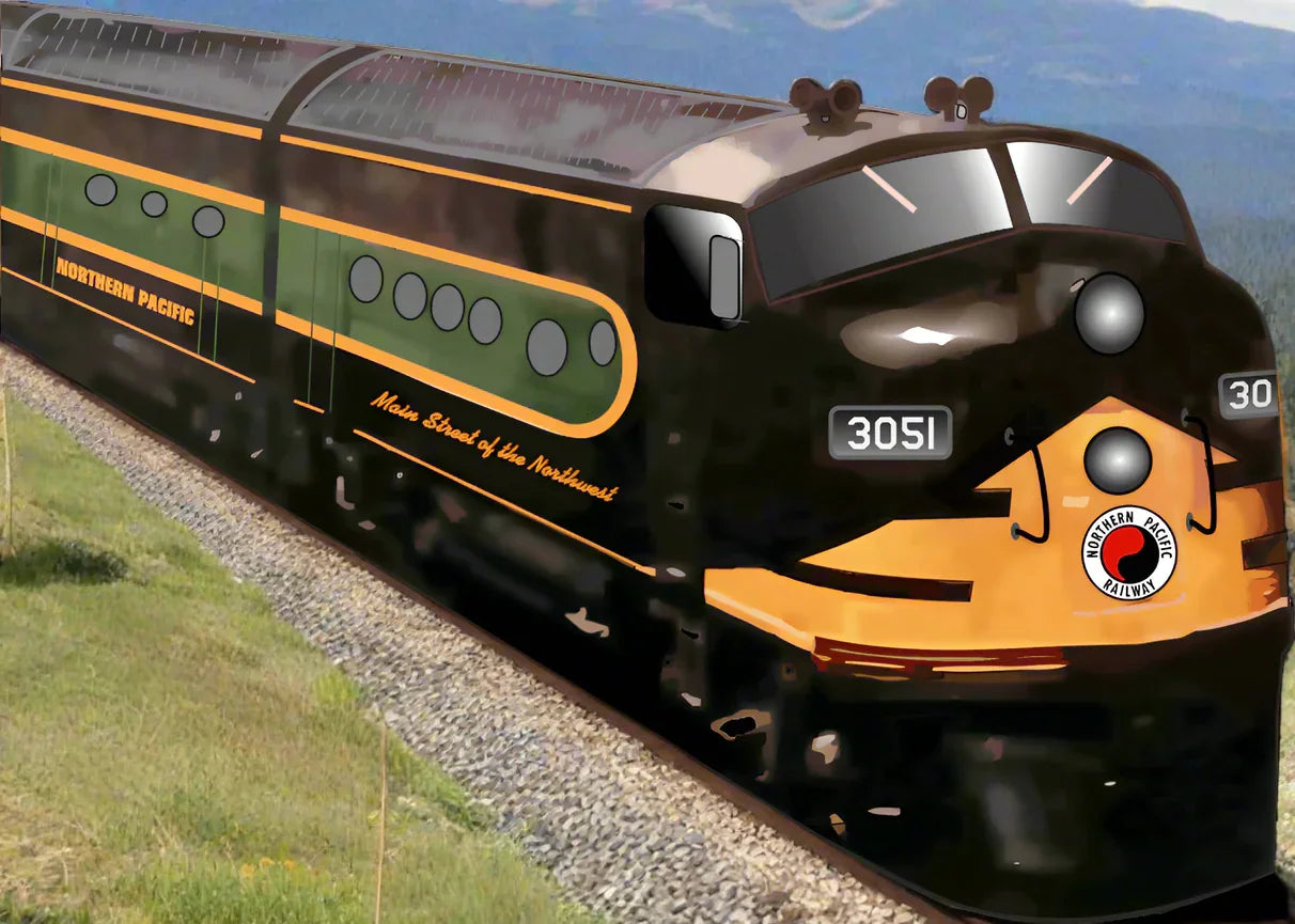 Northern Pacific Railroad - "Main Street of the Northwest" T-Shirt - Shopify