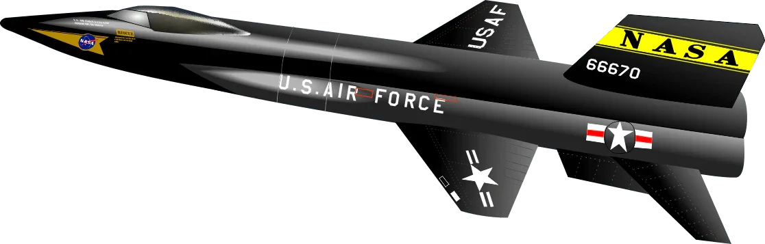 USAF X15 Rocket Plane - T-Shirt - Shopify