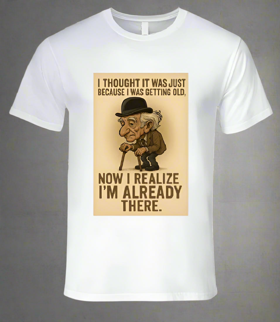 Are You Old? T Shirt T-Shirt Smiling Wombat