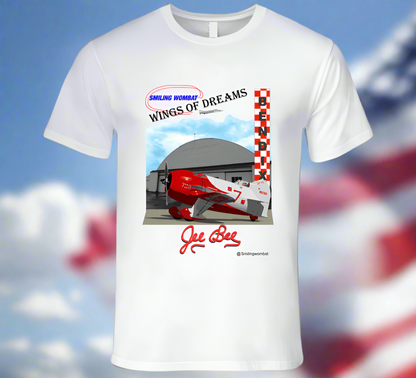 Bee Gee Air Racer - Super Sportster - Racing Plane - Shirts T-Shirt Smiling Wombat
