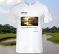 A Female Elephant Mom and Baby enjoying a drink - Classic White Shirt Collection - Shopify