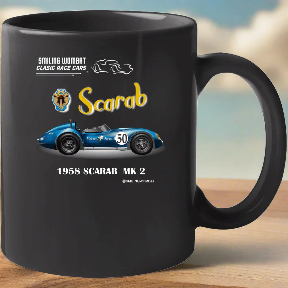 Reventlow Scarab Sports Racer Mug Collection from Smiling Wombat - Shopify
