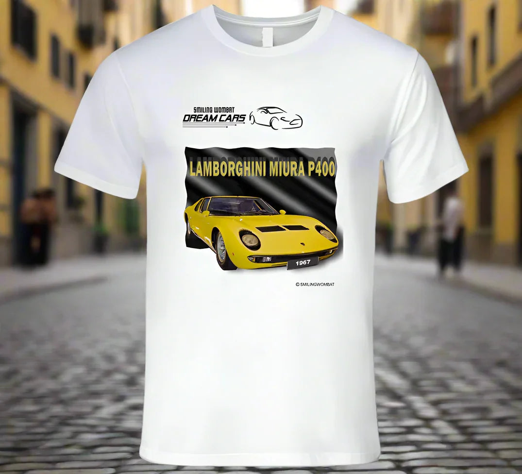 Miura The Worlds First Super Car - T-shirt Collection - Shopify