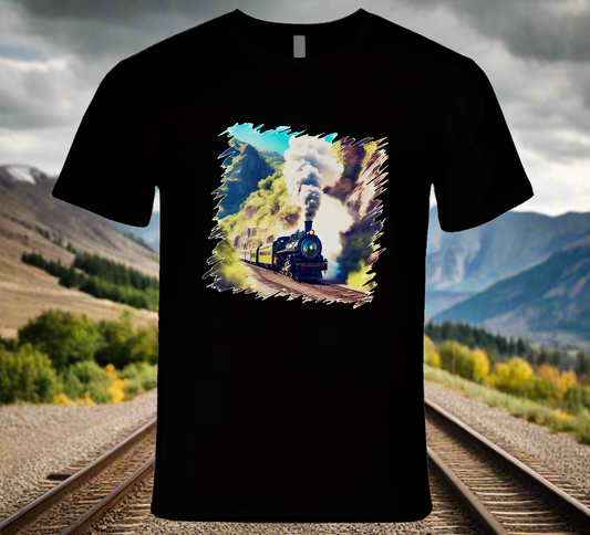 Mountain Train T Shirt