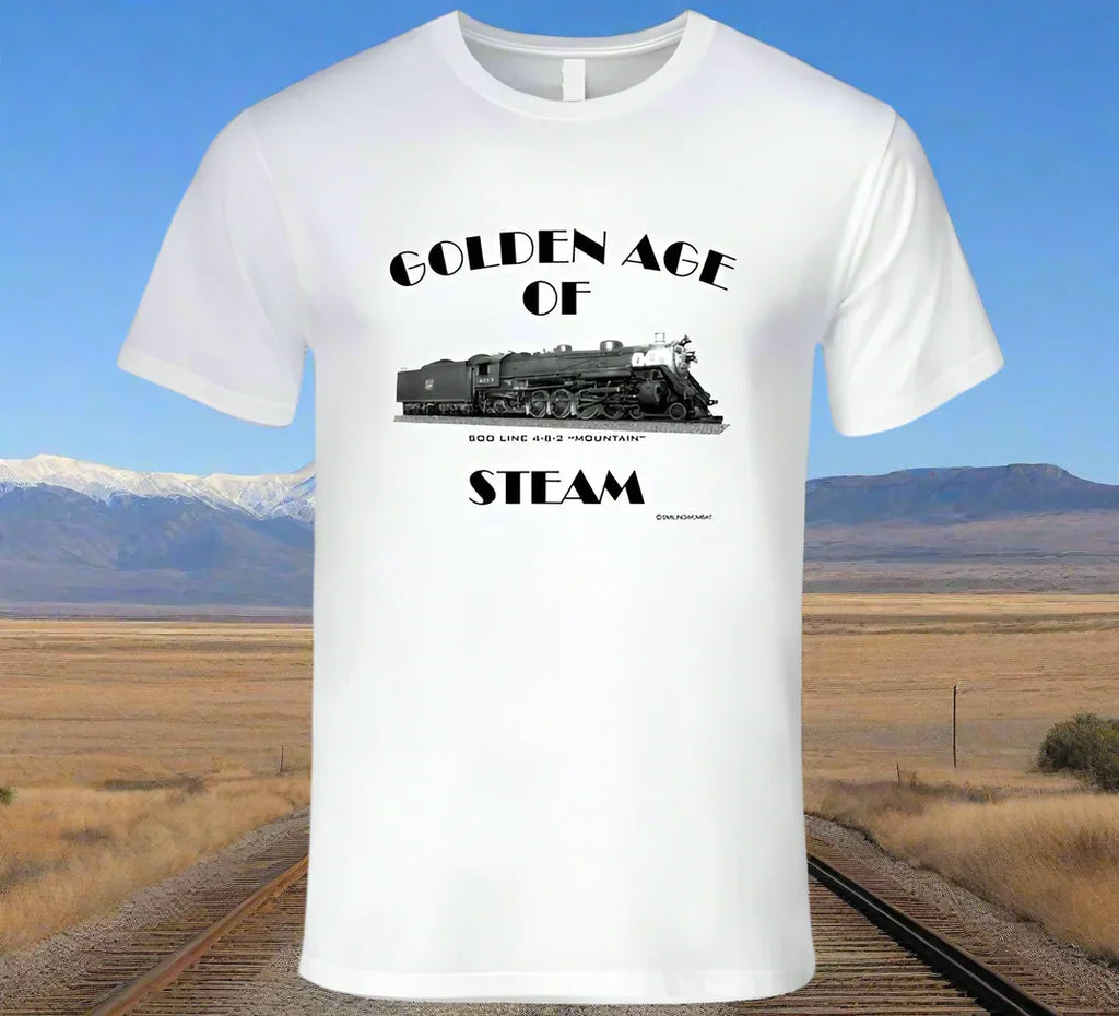 Golden Age of Steam Engines Shirt Collection - Shopify