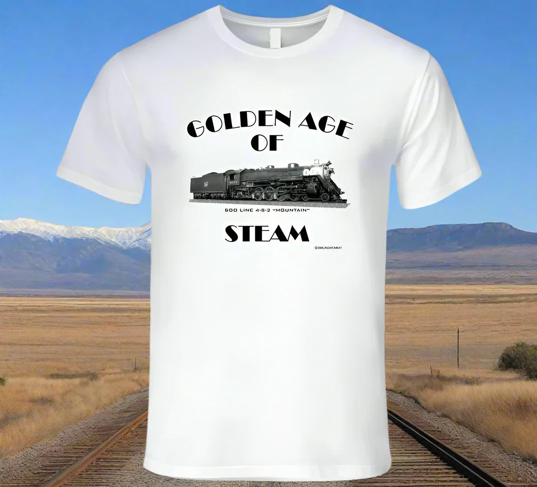 Golden Age of Steam Engines Shirt Collection - Shopify