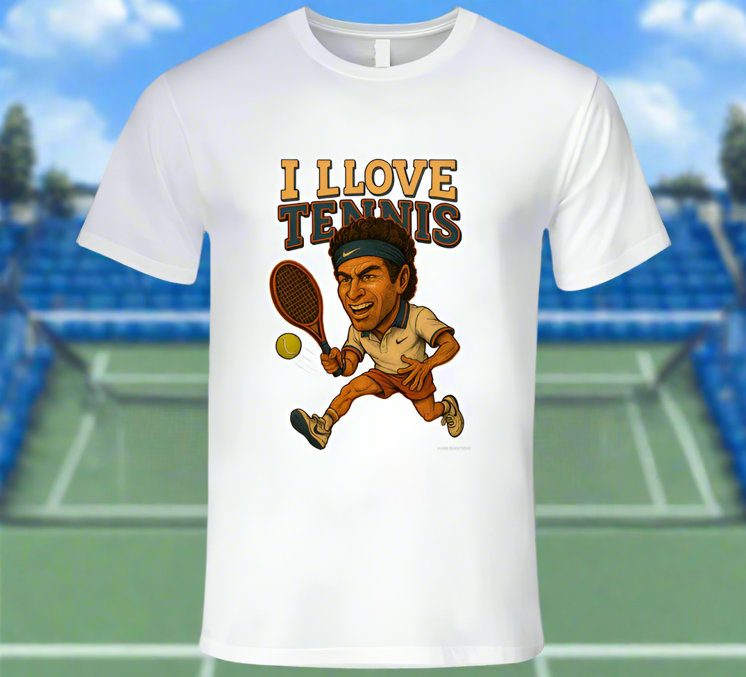 I Love Tennis Shirt Collection - Shopify