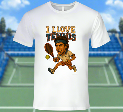 I Love Tennis Shirt Collection - Shopify