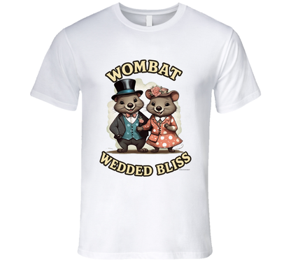 - “Funny wombat wedding t-shirt – Smiling Wombat collection”
