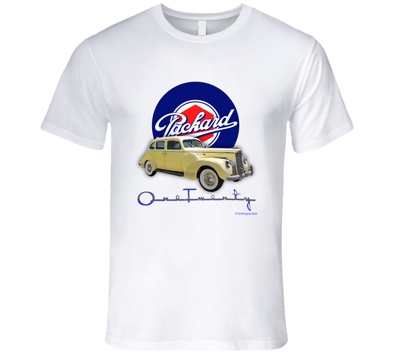 "Smiling Wombat 1931 Packard 120 Classic Car Graphic Tee"