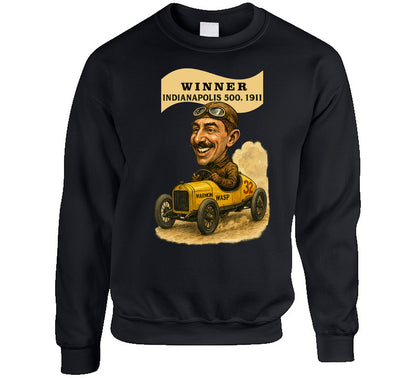 “Illustration of Marmon Wasp race car – 1911 Indy 500 winner”
