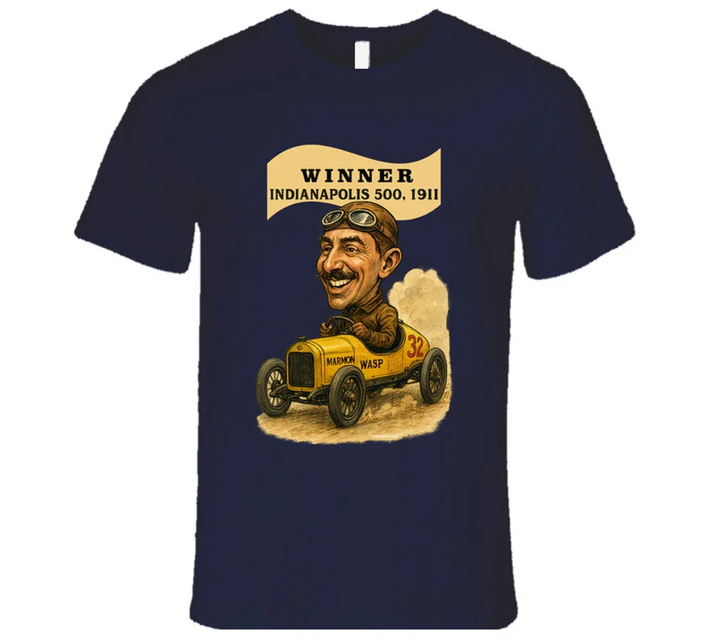 “Illustration of Marmon Wasp race car – 1911 Indy 500 winner”
