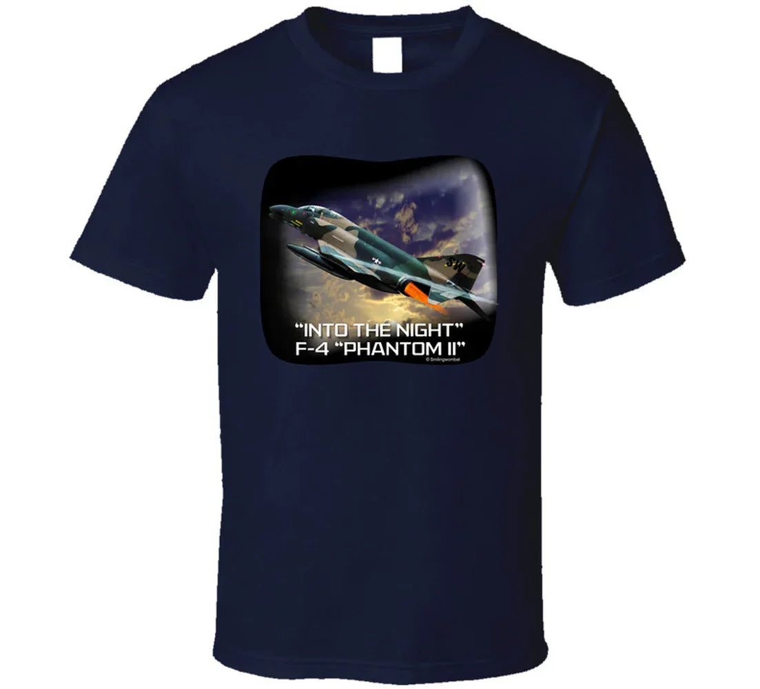 “F-4 Phantom II night flight graphic T-shirt”
