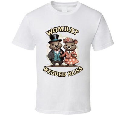 - “Funny wombat wedding t-shirt – Smiling Wombat collection”
