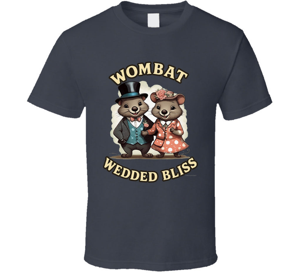 - “Funny wombat wedding t-shirt – Smiling Wombat collection”
