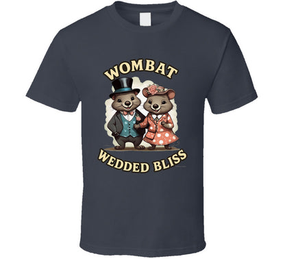 - “Funny wombat wedding t-shirt – Smiling Wombat collection”

