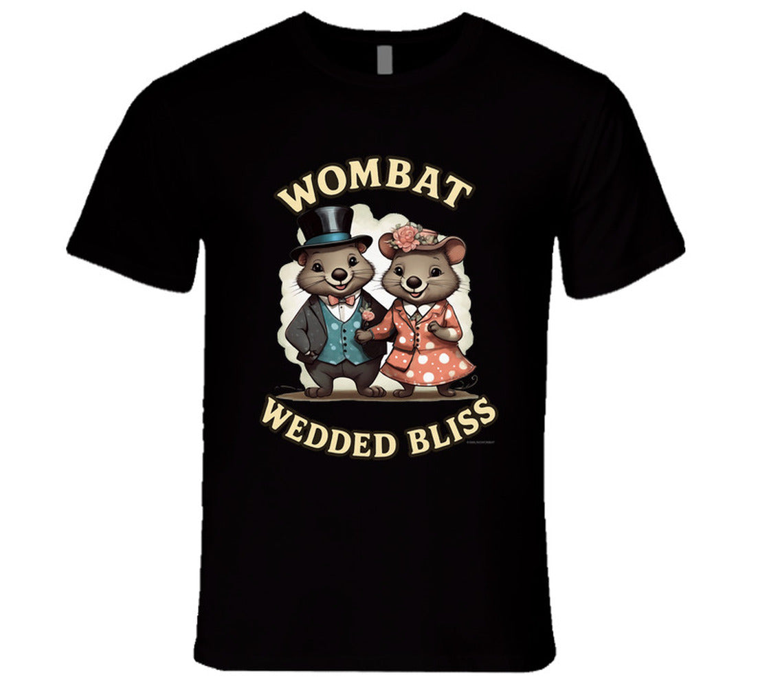 - “Funny wombat wedding t-shirt – Smiling Wombat collection”
