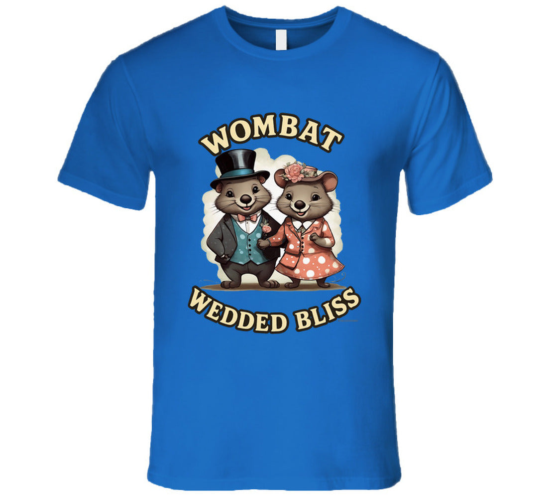 - “Funny wombat wedding t-shirt – Smiling Wombat collection”
