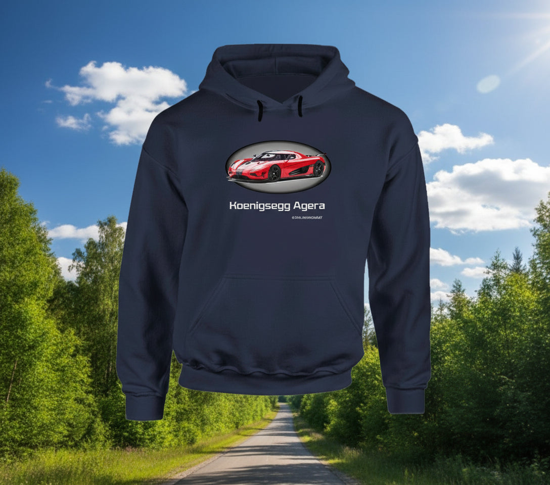 - "Supercar graphic hoodie for speed enthusiasts"

